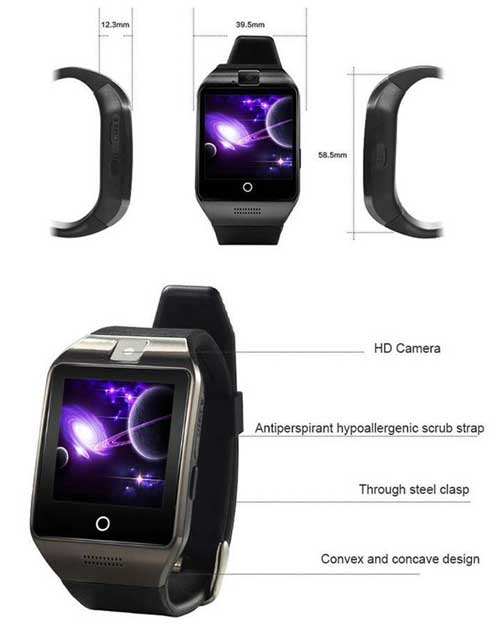 Đồng Hồ Thông Minh Bluetooth Smartwatch Apro