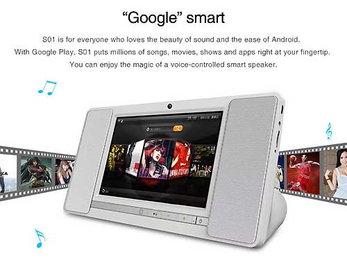 Loa Bluetooth V4.0 Tablet LCD 7 Inch S01