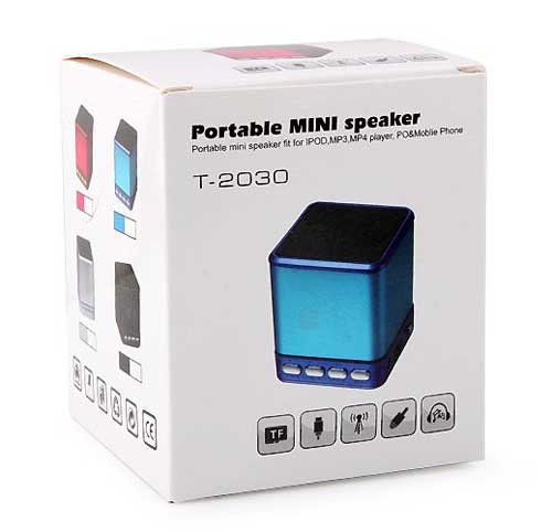Loa Thẻ Nhớ, Usb Portatle Mini Speaker T2030
