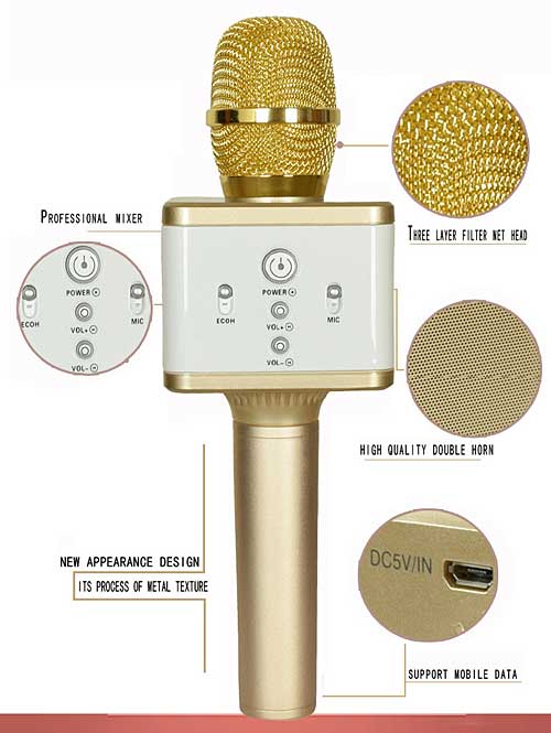Microphone Karaoke Kèm Loa KTV 	Xmove A9K