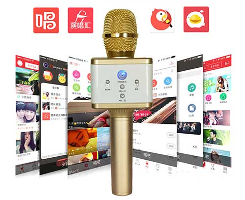 Microphone Karaoke Kèm Loa KTV 	Xmove A9K