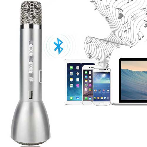Microphone Karaoke - Loa Bluetooth 2 In 1 KTV  K088