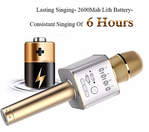 Microphone Karaoke - Loa Bluetooth 2 IN 1 Q9