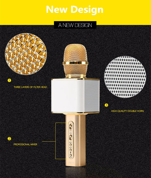 Microphone Karaoke - Loa Bluetooth 2 IN 1 YS-10