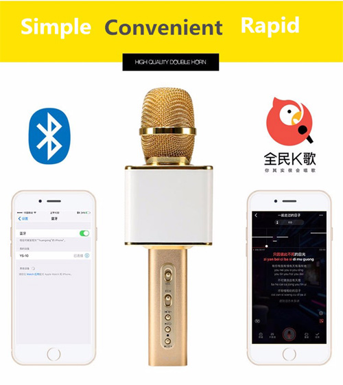 Microphone Karaoke - Loa Bluetooth 2 IN 1 YS-10