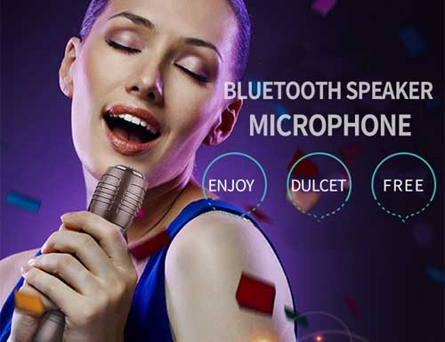 Microphone Karaoke - Loa Bluetooth TUXUN KTV K01