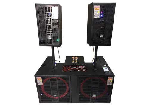 Loa array di động UBL-21804, dàn karaoke 3 đường tiếng