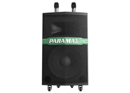 Loa kéo Panamax GO-300 new, loa karaoke vỏ gỗ, max 400W