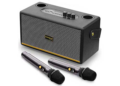 Loa xách tay Nanomax K-06, 2 mic VHF