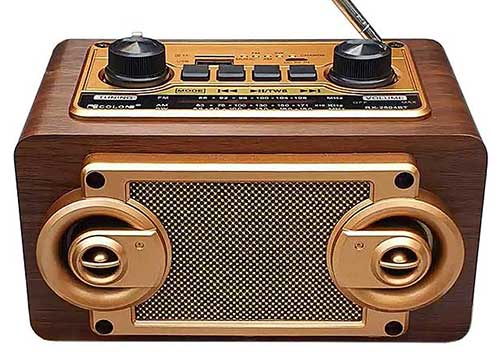 Radio GOLON RX-2501BT, 3 band tần