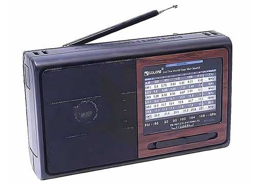 Radio GOLON RX-3050, 9 băng tần