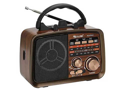 Radio GOLON RX-BT031, 3 băng AM/FM/SW
