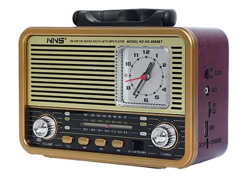 Radio NNS NS-8898BT, 3 băng tần