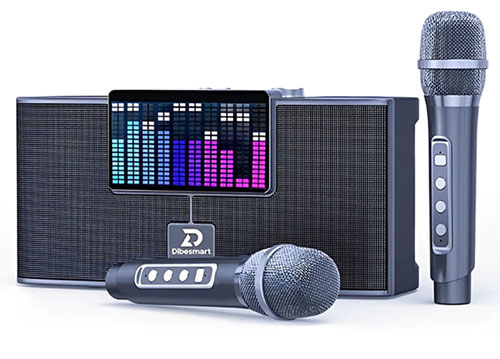 Loa bluetooth karaoke Su-Yosd YS-208, kèm 2 micro