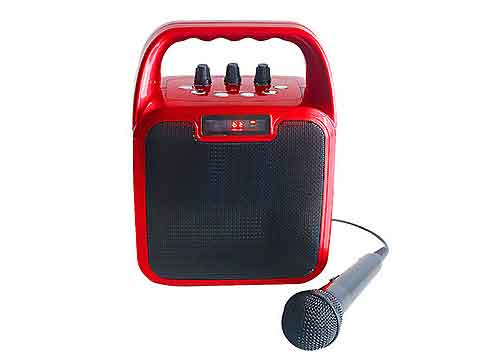 Loa bluetooth-karaoke T-2317A, kèm 01 mic có dây, RMS 10W
