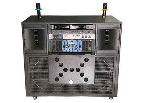 Loa điện karaoke di động T9200, công suất đỉnh 1200W