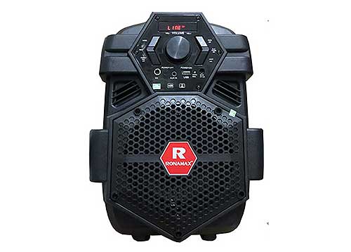 Loa karaoke mini Ronamax V6, loa xách tay 2.5 tấc, RMS 60W