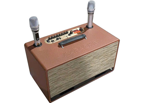 Loa karaoke xách tay Sounbox J5, 2 bass 20