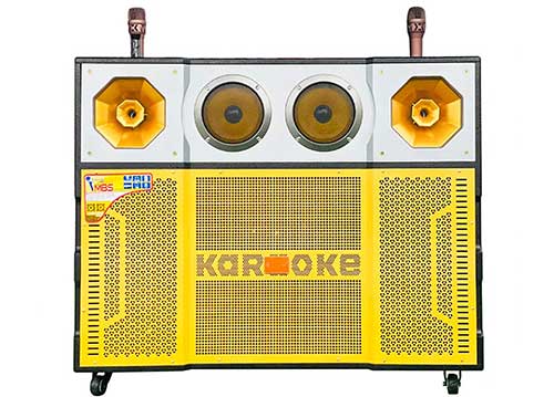 Loa kéo 2 bass V2050, trang bị 6 củ loa