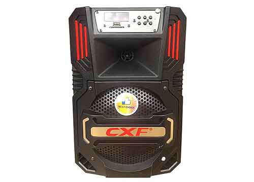 Loa kéo di động CXF GL805, loa karaoke vỏ nhựa, bass 2 tấc