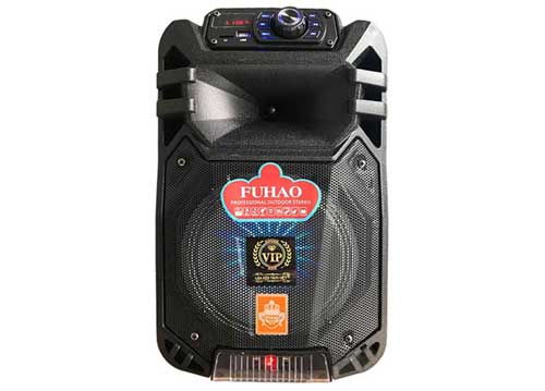 Loa kéo FUHAO FH-B08, loa karaoke mini 2.5 tấc, công suất 100W