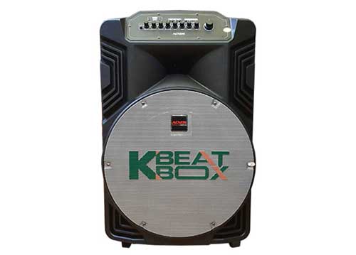 Loa kéo karaoke Beatbox KB39Z, loa di động bass 4 tấc, max 450W