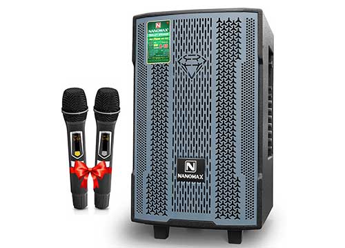 Loa kéo Nanomax A-10, 2 mic UHF