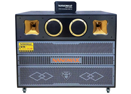 Loa kéo Nanomax Pro-300, Loa 3 đường tiếng