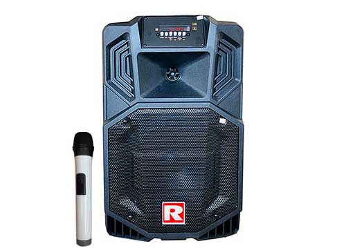 Loa kéo Ronamax V8, loa karaoke mini bass 2 tấc, công suất 80W