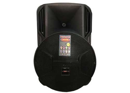 Loa kéo Sansui A16-18, loa karaoke vỏ nhựa 4.5 tấc, max 450W