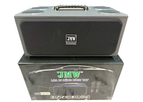 Loa xách tay JMW Car Go, kèm 2 mic UHF