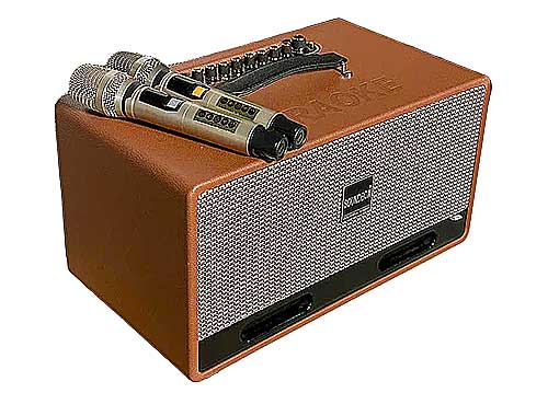 Loa xách tay Soundbox C208, 3 đường tiếng