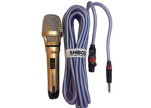 Microphone có dây SHBOD SD-96, mic cao cấp chính hãng, công nghệ Mỹ