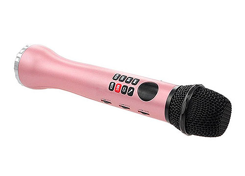 Microphone karaoke kèm loa tự sướng L-598