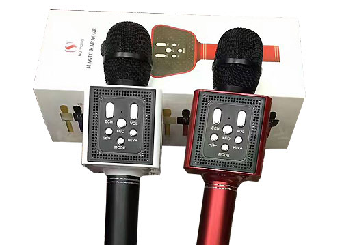Microphone karaoke kèm loa YS-83, mic tự sướng có loa khá lớn
