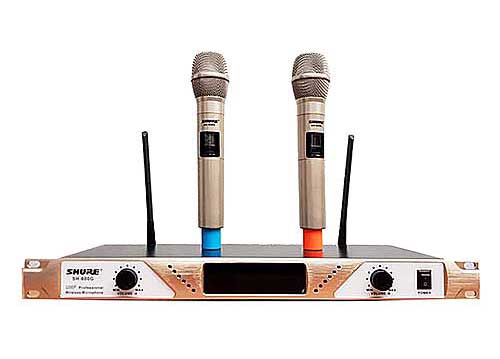 Microphone không dây Shure SH-600G & đầu thu, phạm vi 100m