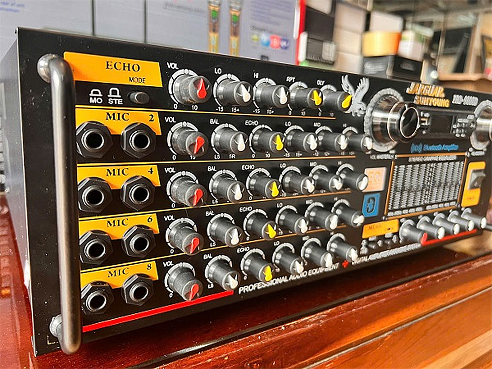 Amplifier JARGUAR SUHYOUNG Pro-9800D, 16 sò lớn