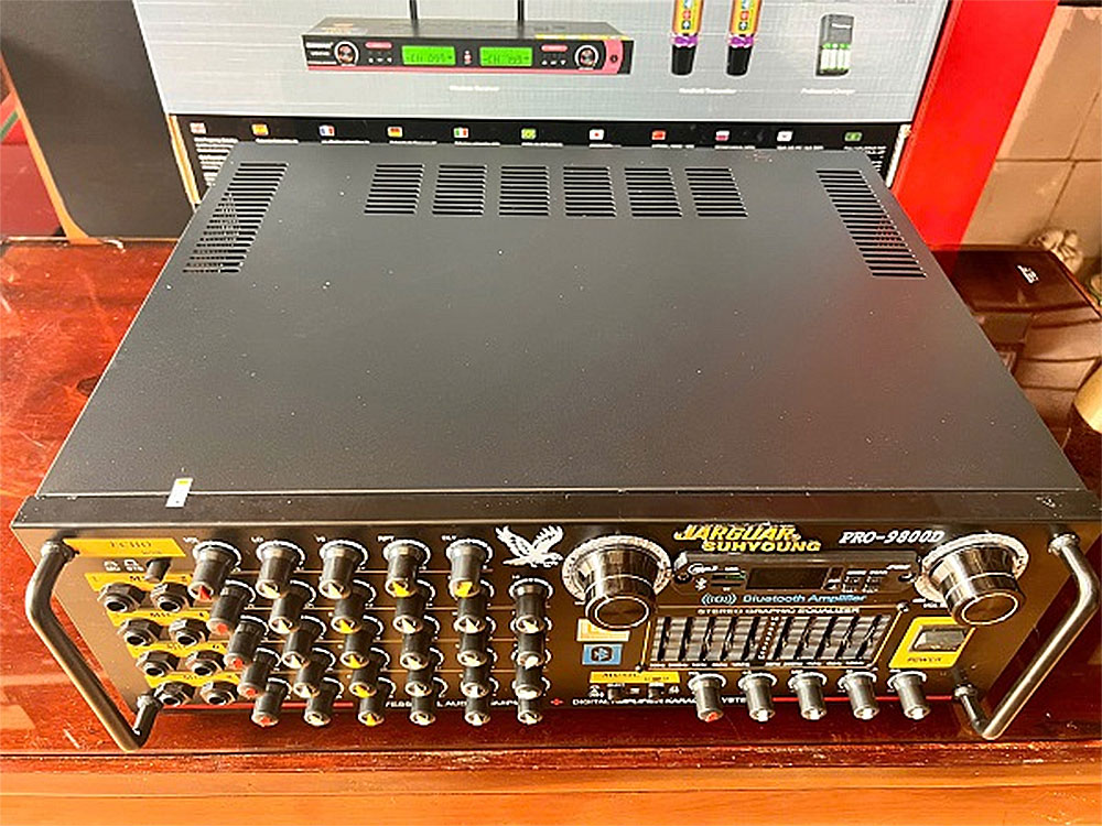 Amplifier JARGUAR SUHYOUNG Pro-9800D, 16 sò lớn