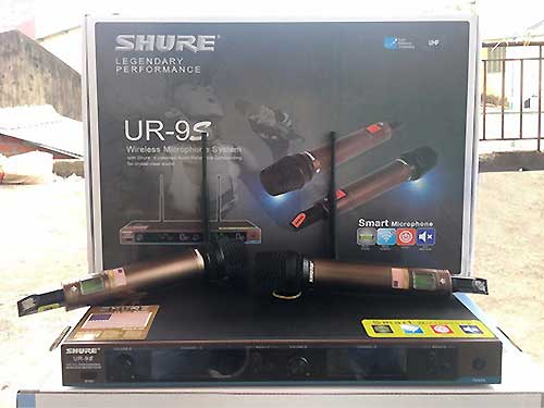 Microphone không dây Shure UR-9S, âm thanh chuyên nghiệp