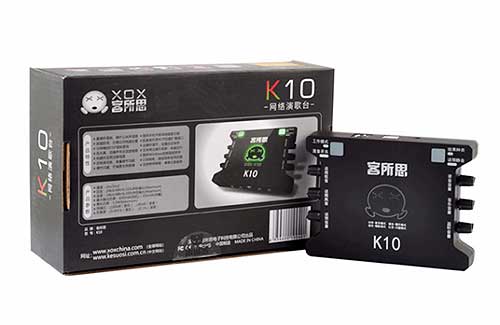 Card âm thanh - sound card XOX K10