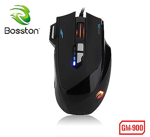 Chuột chuyên game Bosston GM900, độ phân giải 4000 DPI 