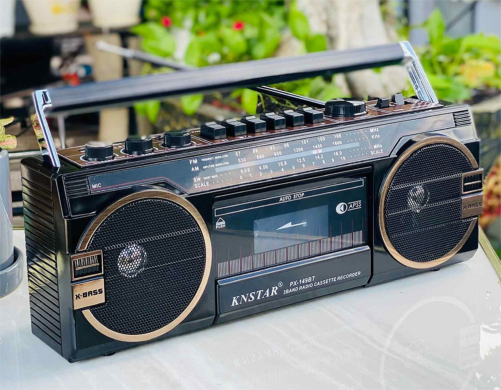 Đài FM Radio KNSTAR PX-149BT, 3 băng tần