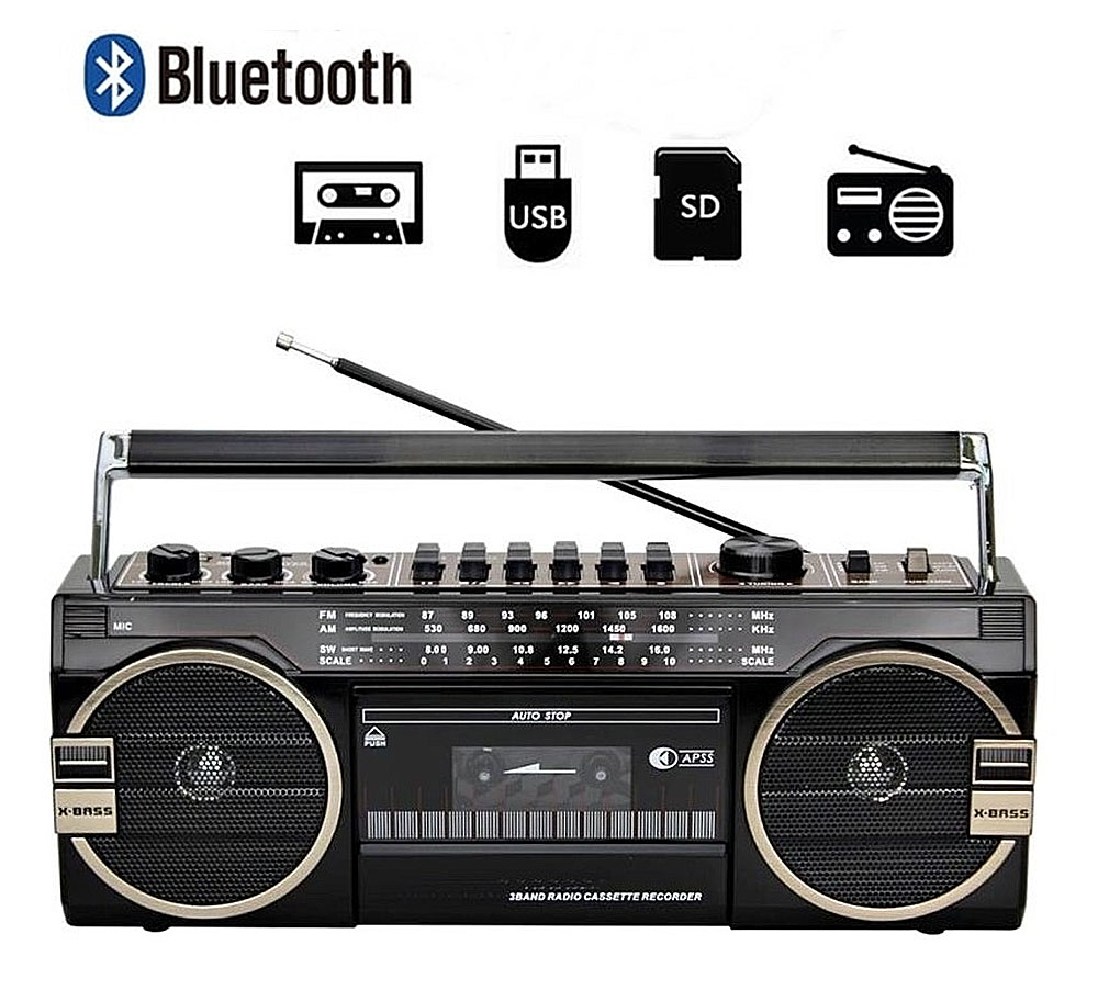 Đài FM Radio KNSTAR PX-149BT, 3 băng tần