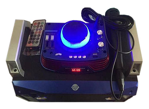 Loa bluetooth karaoke DJ717 công suất lớn
