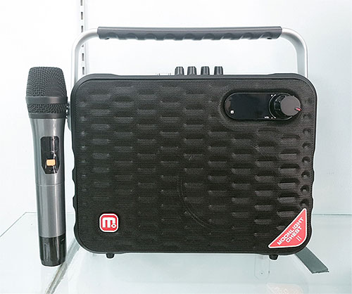 Loa bluetooth karaoke Malata Y6 M+9001B kèm 1 mic không dây