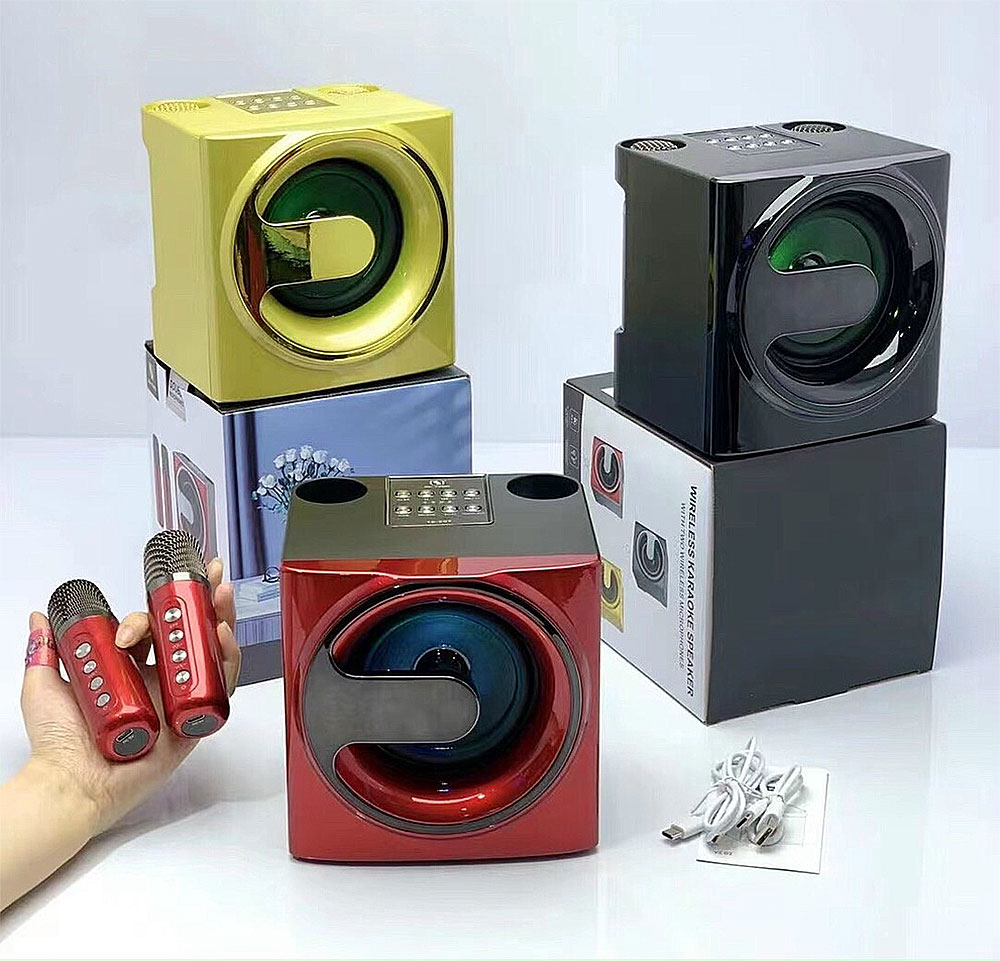 Loa bluetooth karaoke SuYosd YS207, 2 micro
