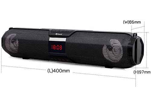 Loa Bluetooth Kisonli LED-900, có dây đeo vai, RMS 20W