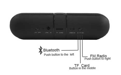 Loa Bluetooth Mini 2.1 F Pill Cỡ Nhỏ