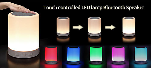 Loa bluetooth mini YM-388 đèn led 7 màu