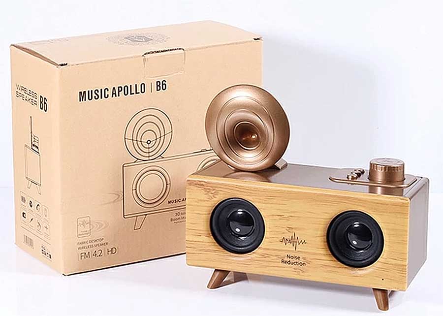 Loa Bluetooth Music Apollo B6, âm thanh cực trầm